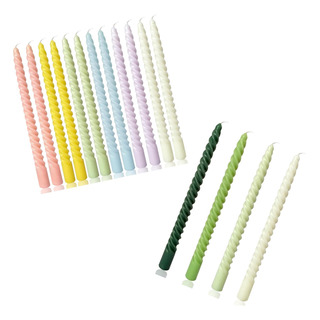 Velas Cónicas En Espiral Color Crema De 25 Cm Para Decoració Velas Cónicas En Espiral Color Crema De 25 Cm Para Decoració