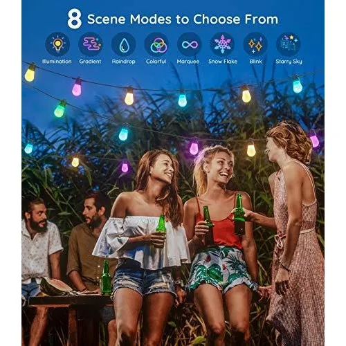 Luz Govee Smart Rgbw 48 Pie Largo Para Exterior App