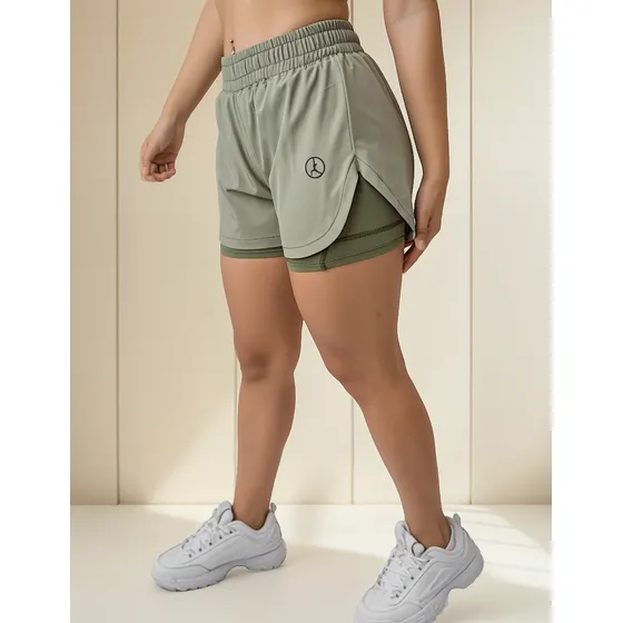Short Running Con Lycra Interna Para Mujer