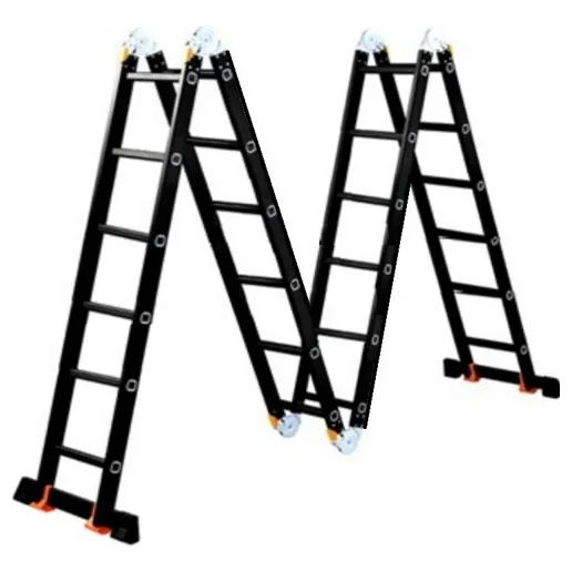 Escalera Multifuncional De 24 Pasos Más Escaleras 4x6 