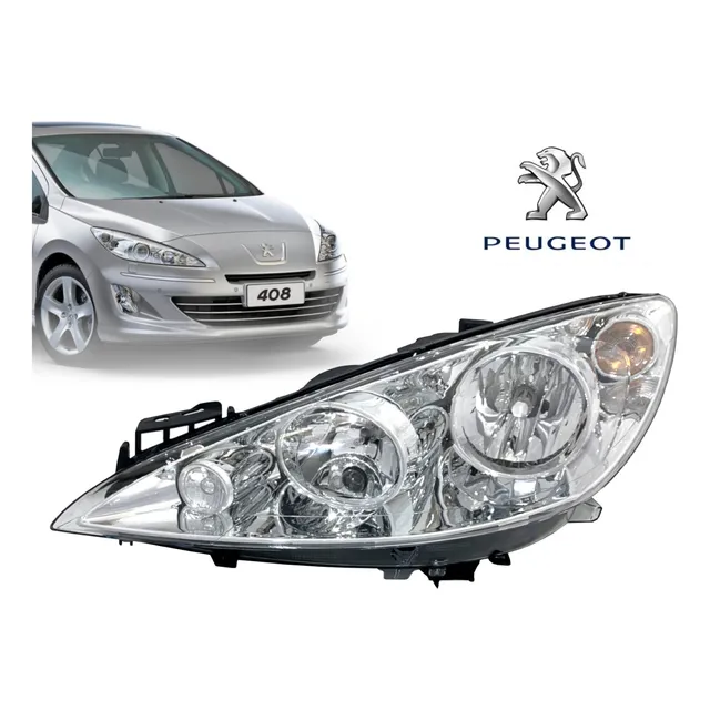 Faro Delantero Izquierdo Para Peugeot 408