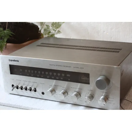 Receiver Vintage Gradiente M 900 Ler Tudo  Sucata Eletronic.