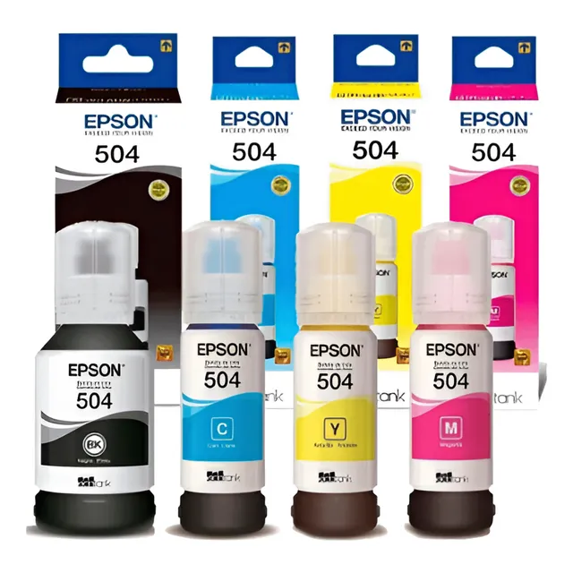 Tinta Original Epson 504 L4260 L4160 L4150 Pack 4 Tintas