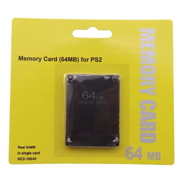 Memory Card 64mb Tarjeta De Memoria Para Playstation 2 Ps2