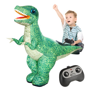 Juguete Dinosaurio Inflable Eléctrico Recargable Con Control Juguete Dinosaurio Inflable Eléctrico Recargable Con Control