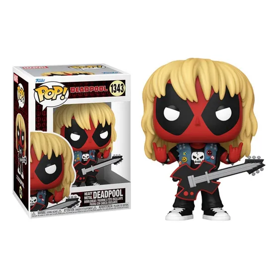 Funko Pop Marvel Deadpool - Metal Band Deadpool