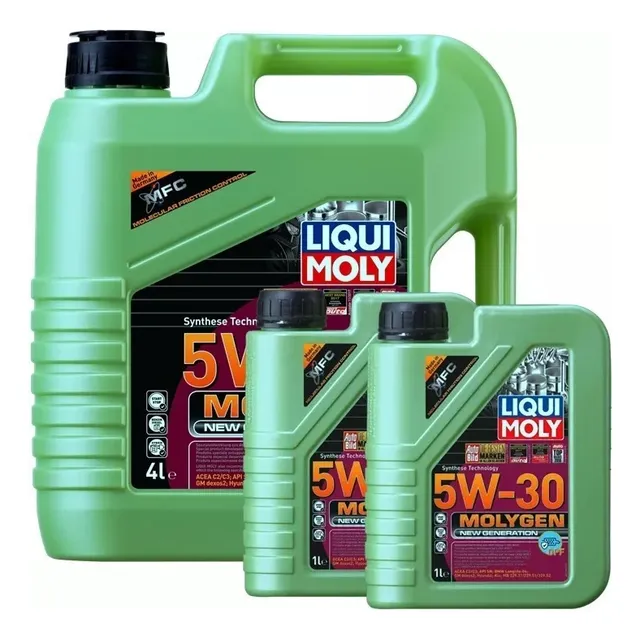 Aceite De Motor Molygen Dpf Diesel 5w30 6 Lts Liqui Moly
