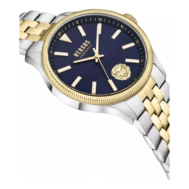 Versus Versace Mens Reloj, Dos Tonos Colección Xrn39
