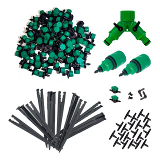 Kit Irrigação Gotejamento 20 Bicos + 20 Metros Horta Complet Kit Irrigação Gotejamento 20 Bicos + 20 Metros Horta Complet