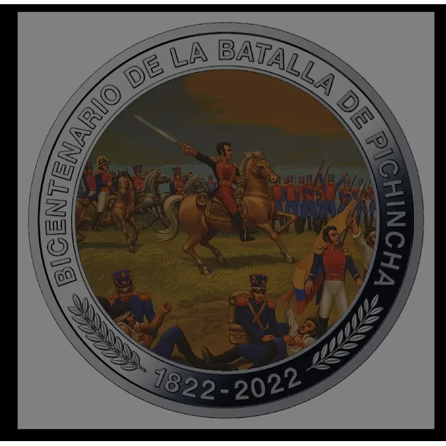 Moneda Conmemorativa: Tamaño: 40 Mm. Composición: Plata 925
