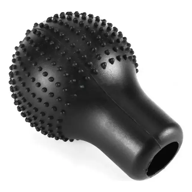Forro Silicon Pomo Palanca Sincronico Negro