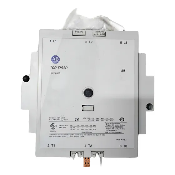 Contactor Marca Allen Bradley 100-d630