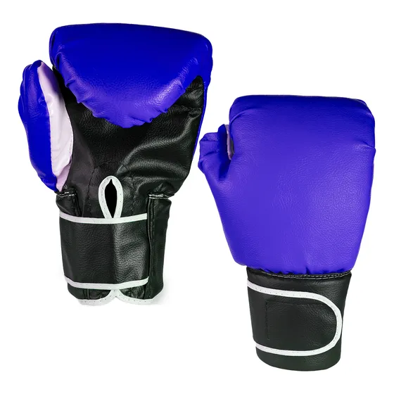Guantes  Boxeo Cuero Sintético  Box X Par 8 10 12 14 16 Oz