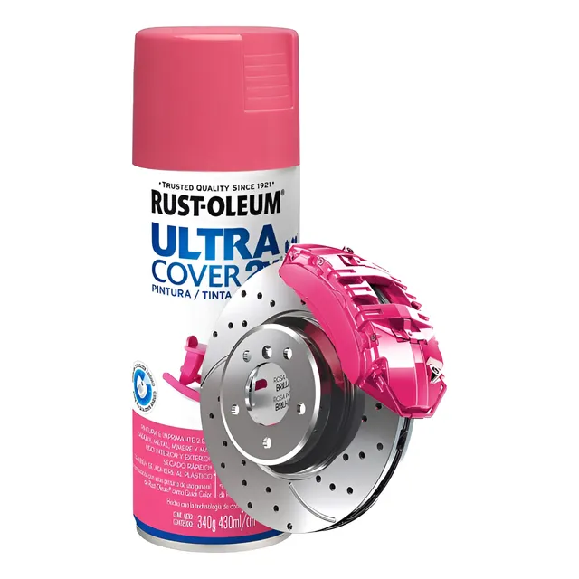 Spray Pintura Ultra Cover 2x Rosa Intenso Rust-oleum