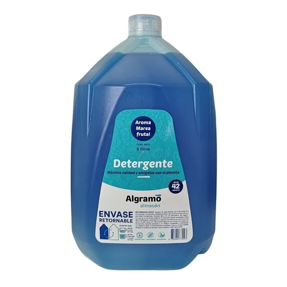 Detergente Liquido Algramo Aroma Marea Frutal 5lts. Mp