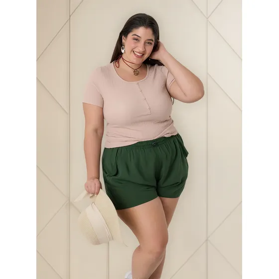 Remera Clasica De Genova - Moda Mujer Talles Grandes