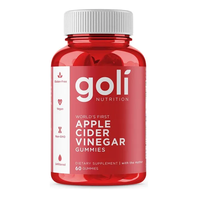 Goli Gomitas Vinagre De Manzana 60 Gum Apple Cider Vinegar