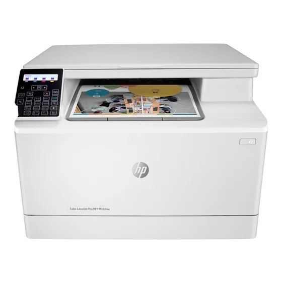 Impresora Multifuncional Color Laser Hp M182nw 182 Wifi Red