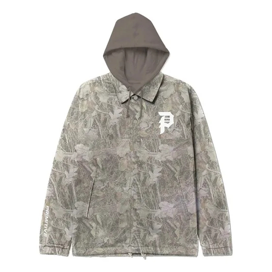 Primitive ~ Chaqueta Carter Two-fer Coach Jacket Camo