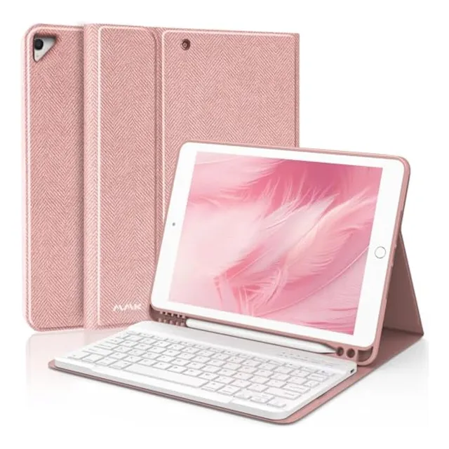 Funda De Teclado Para iPad De 10.2 Pulgadas,