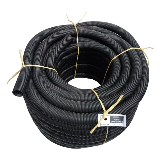 Tubo Flexible Corrugado De 1 Pulgada En Pvc