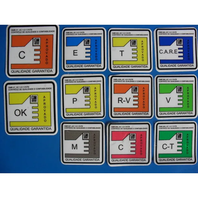 Parabrisa Chevrolet Adesivo Emblema Gm Gravata Ok Qualidade
