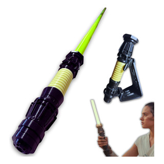 Sable Espada Luz Laser Rey Star Wars Retráctil 3d + Stand Sable Espada Luz Laser Rey Star Wars Retráctil 3d + Stand