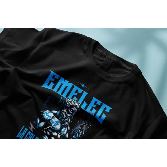 Camiseta Graphictee Emelec Unisex Algodón