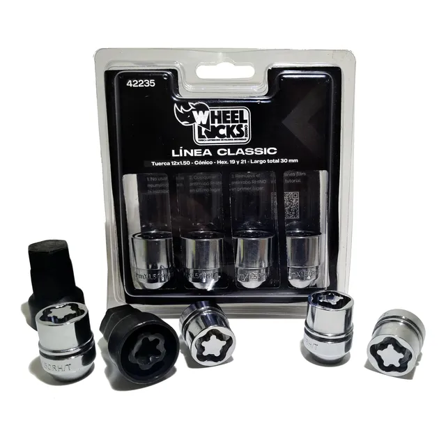 Tuerca De Seguridad Antirrobo Ford Focus, Fiesta, Eco Sport