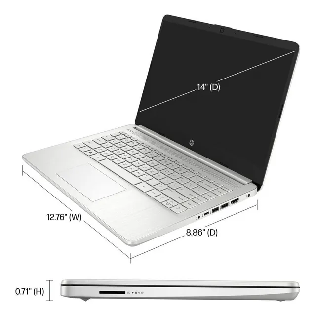 Laptop Hp Core I3 12va Gen 8gb Ddr4 256gb Nvme 14 Win 11