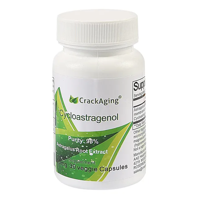 Super-absorción Cycloastragenol 98% Anti-envejecimiento Y Activación De Telomerasa Y Aumento De La Inmunidad De La Salu