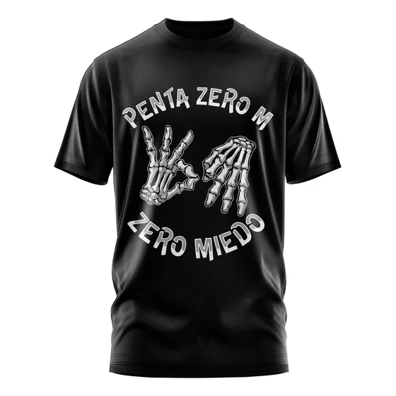 Playera Zero Miedo El Penta Lucha Libre Perros Del Mal