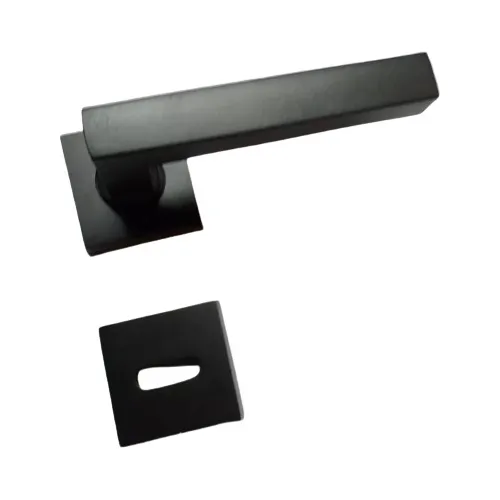 Picaporte Manija Doble Antares Color Negro Mate Reforzada