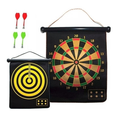 Juego De Dardos De Tiro Al Blanco Magnético De Doble Cara Wellmix Juego De Dardos De Tiro Al Blanco Magnético De Doble Cara Wellmix