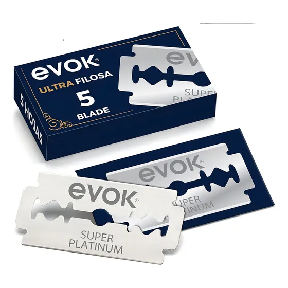 Hojas Para Afeitar Evok 5 Unidades