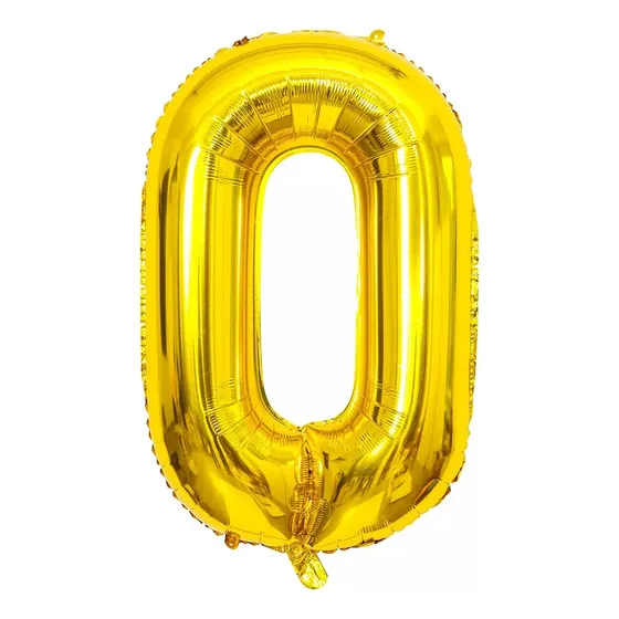 Globo Metalico Numero Gigante 86 Cm 32 In Cumpleaños Fiesta