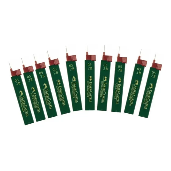 Repuesto Minas 0.5 2b X12 Faber Paquete X10