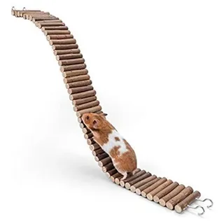 Niteangel Hamster Suspensión Puente Juguete: Escalera De Esc Niteangel Hamster Suspensión Puente Juguete: Escalera De Esc