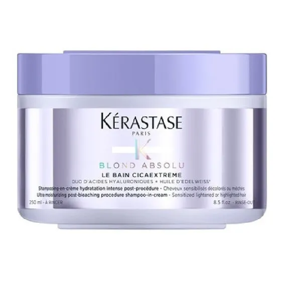Shampoo Kerastase Hidratante Bain Cicaextreme Blond Absolu de 250ml