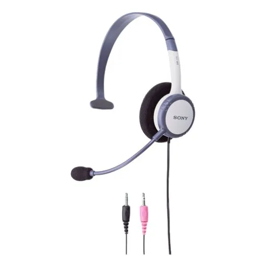 Auricular Para Pc Sony Dr-115dp Microfono Brazo Flexible