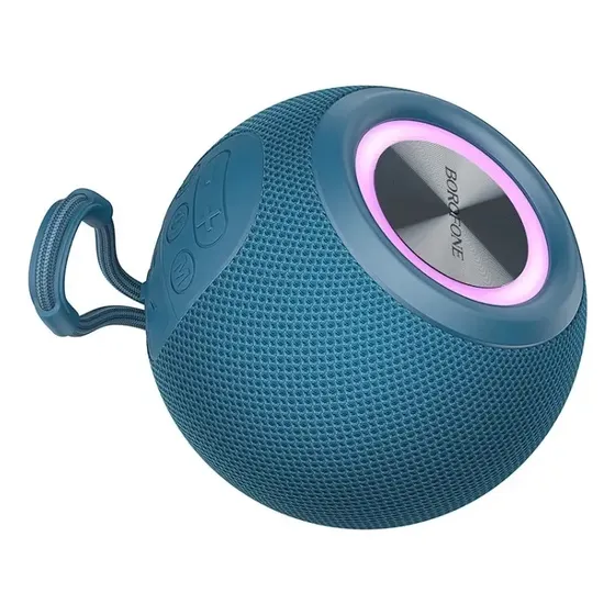 Parlante Home Po Mini Sonido 360 Grados Portátil Orignal Color Azul