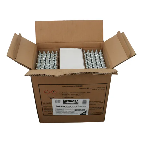 Cartuchos Co2 Para Pistolas De Co2 Mendoza 450 Pzas 8x1.5cm