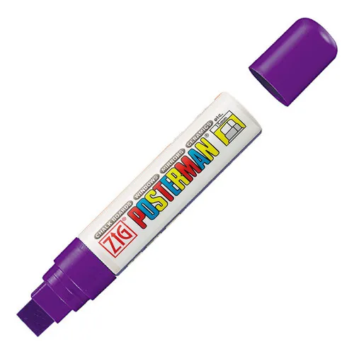 Rotulador Zig Posterman Pma-120, color violeta