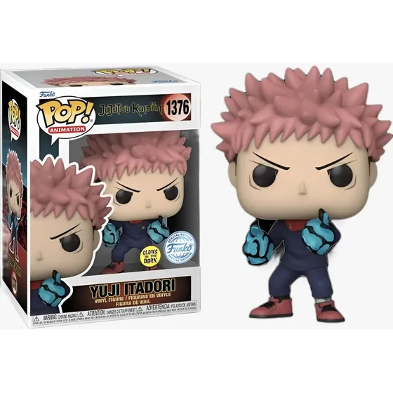 Funko Pop Jujutsu Kaisen - Yuji Itadori (aaa)(gitd) #1376