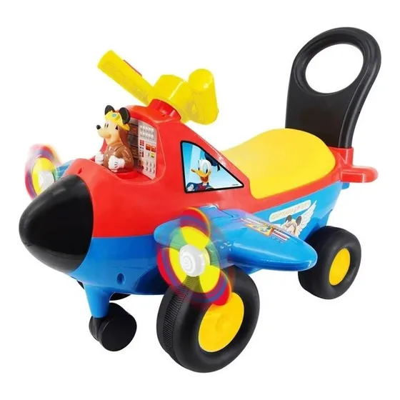 Montable Avión Disney Mickey Mouse Clubhouse Luces Y Sonidos
