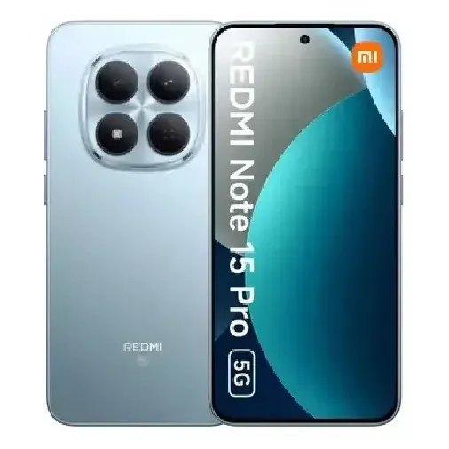 Teléfono celular Xiaomi Redmi Note 15 Pro 5g (512) - Versión global - Azul cielo