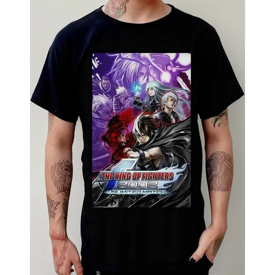 Playera The King Of Fighters 2002 Unlimited Match Arcade Snk