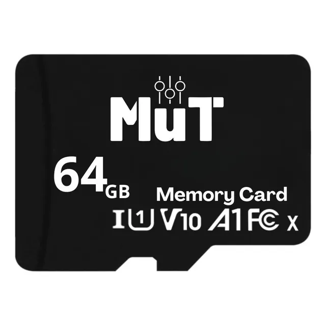 Memoria Micro Sd Mut 64gb Clase 10 80mb/s Celular Tablet