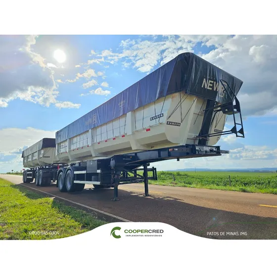 Rodocaçamba Randon Basculante New R 23/24 9 Eixos 25m