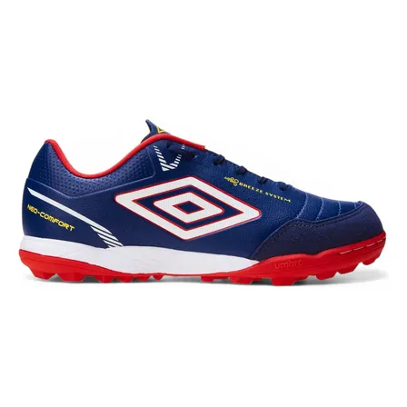 Chuteira Society Masculina E Feminina Neo-comfort Umbro Mescla Magenta/vermelho/branco 42 Br